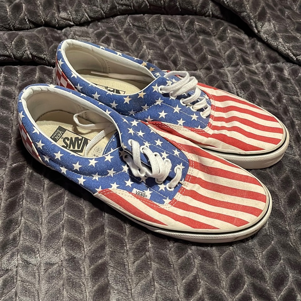 American Flag Vans